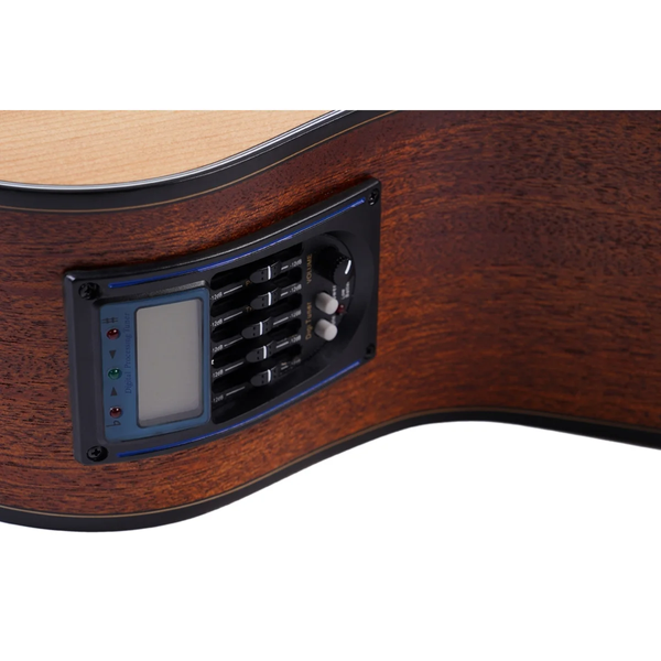 Acoustic-Electric Guitar Alfabeto SOLID AMS40EQ (Satin) with bag