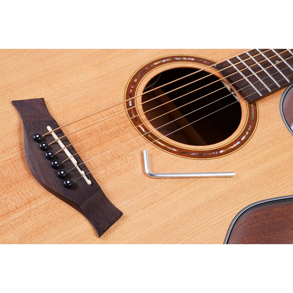 Acoustic-Electric Guitar Alfabeto SOLID AMS40EQ (Satin) with bag