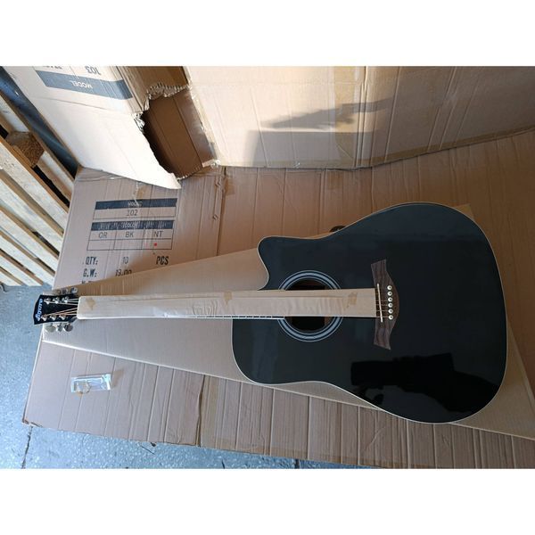 Акустична гітара Figure 256BK (High Gloss Black) + чохол 26-01-31-06 фото