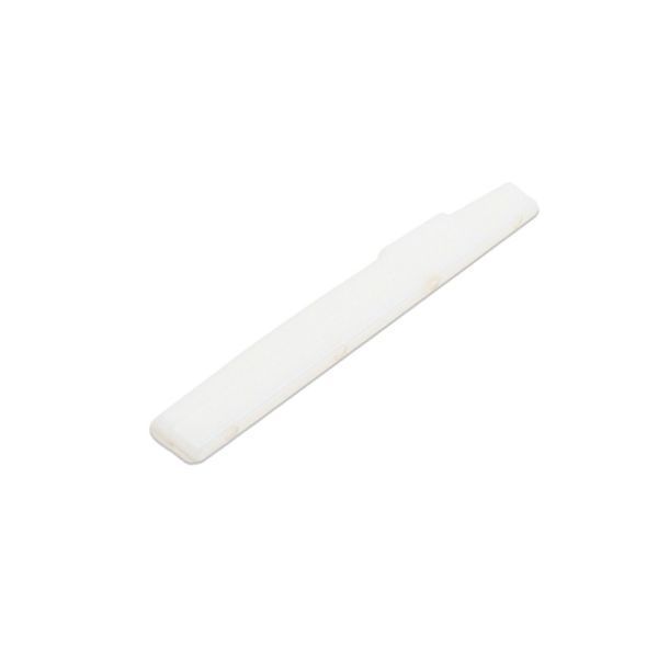 Lower saddle for acoustic guitar Alfabeto AGS-WH (White)
