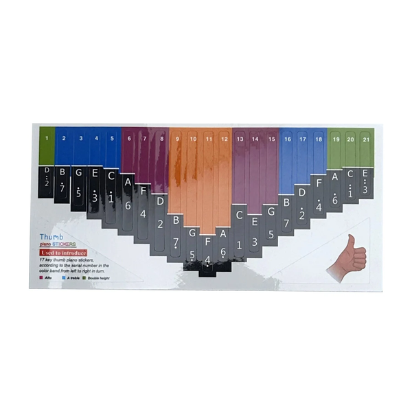 Kalimba Alfabeto Luna21D
