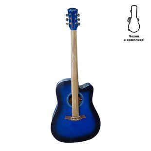 Acoustic Guitar Figure 246BB (Matte Blue Burst) + case