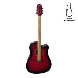 Acoustic Guitar Figure 246RB (Matte Red Burst) + case